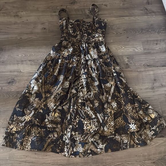 Ulla Johnson Isabela Square-Neck Midi Dress, 4 - Picture 2 of 4